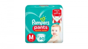 Fralda Pampers Conf Sec Pants M 60 Un