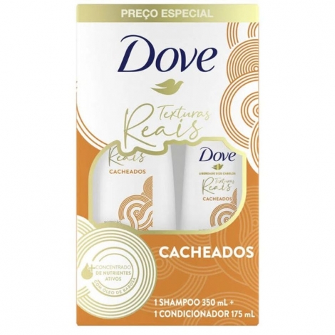 Kit Dove Texturas Reais Cacheados