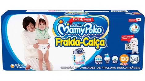 MAMYPOKO FRALDA CALCA DIA E NOITE JUMBINHO TAMANHO XXG x 22