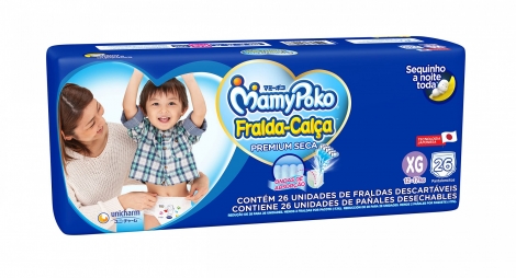 MAMYPOKO FRALDA CALCA DIA E NOITE JUMBINHO TAMANHO XG x 26