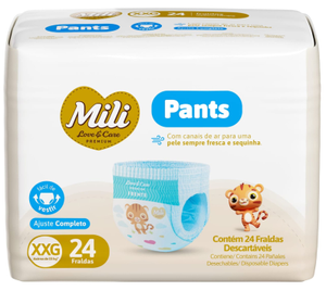 Fralda Love E Care Pants Jumbo Xxg 24Un