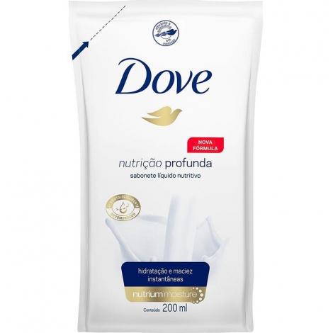 Sab Dove Refil Nutrição Profunda 200 Ml