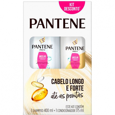 Kit Pantene Sh+Cond Micelar