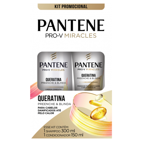 Kit Pantene Sh + Cond Queratina