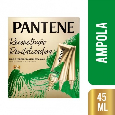 Ampola Pantene Restauracao 3 Un 15 Ml