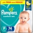 Fralda Pampers Conf Bag P 72 Un